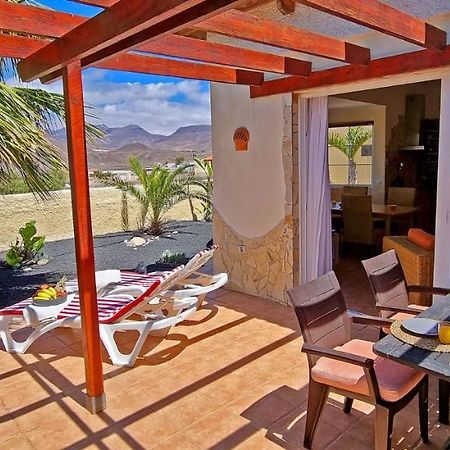 Ferienhaus Casa Oasis - La Pared - Garten - Meerblick Exterior foto